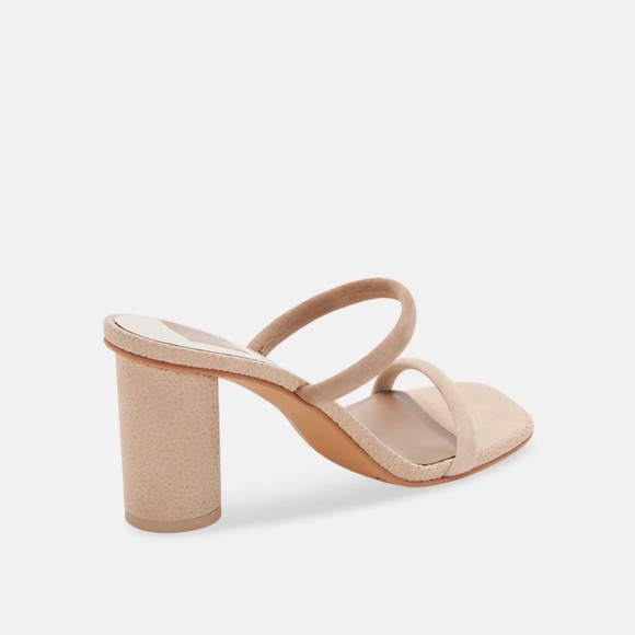 NWT- Dolce Vita Noles Heels in Dune suede, Size 7 - Picture 6 of 13